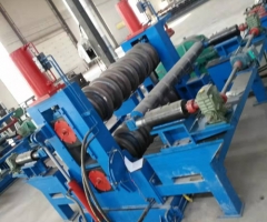 涵洞波紋板整管成型機