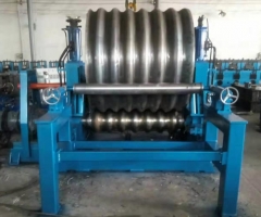 涵洞波紋板整管成型機